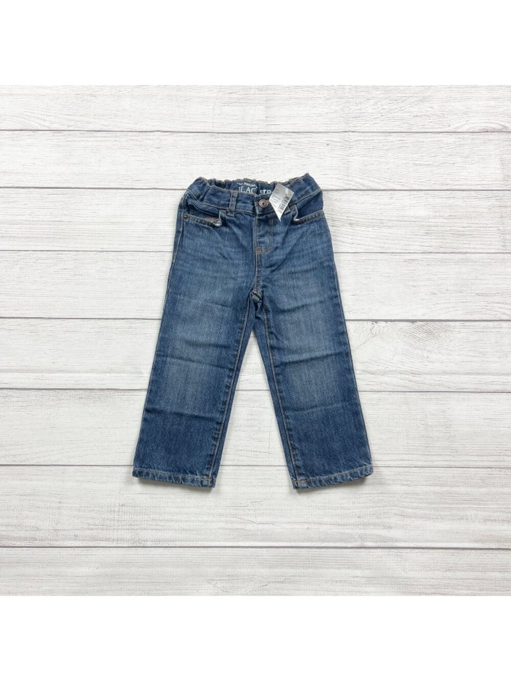 The Children's Place Toddler Boys Adjustable Waist Straight Leg Jeans NWT 2T